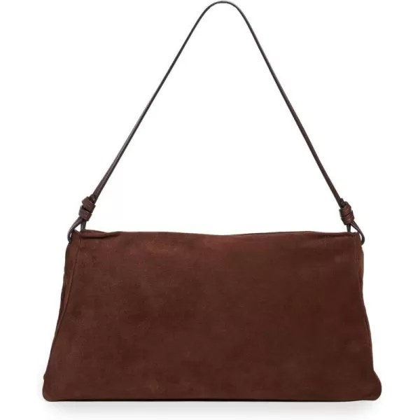 STAUD Womens Vivi Shoulder BagMahogony