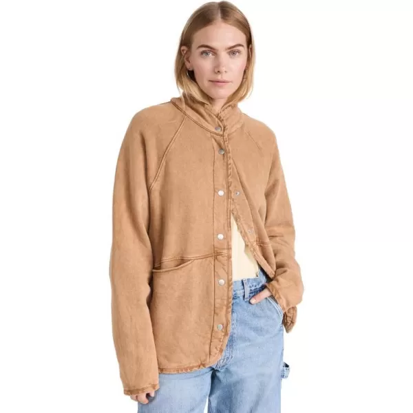 SUNDRY Womens Street JacketMineral Teak