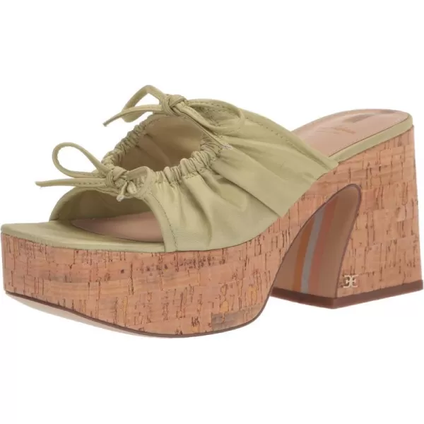 Sam Edelman Womens Dova Wedge SandalIced Lime