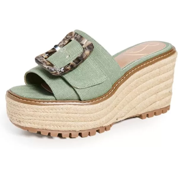 Sam Edelman Womens Livi Wedge SandalSoft Jade