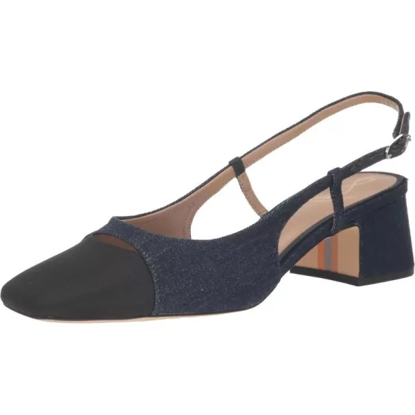 Sam Edelman Womens Tarra PumpHudson NavyBlack