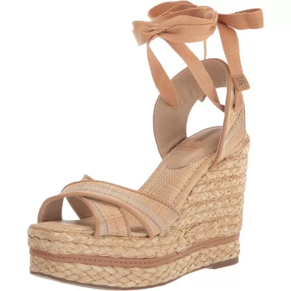 Sam Edelman Womens Vaughn Wedge SandalNatural Multi