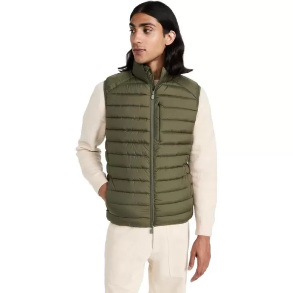 Save The Duck Mens Rhus VestLaurel Green