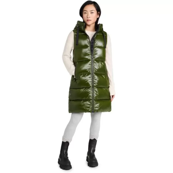 Save The Duck Womens Iria VestPine Green