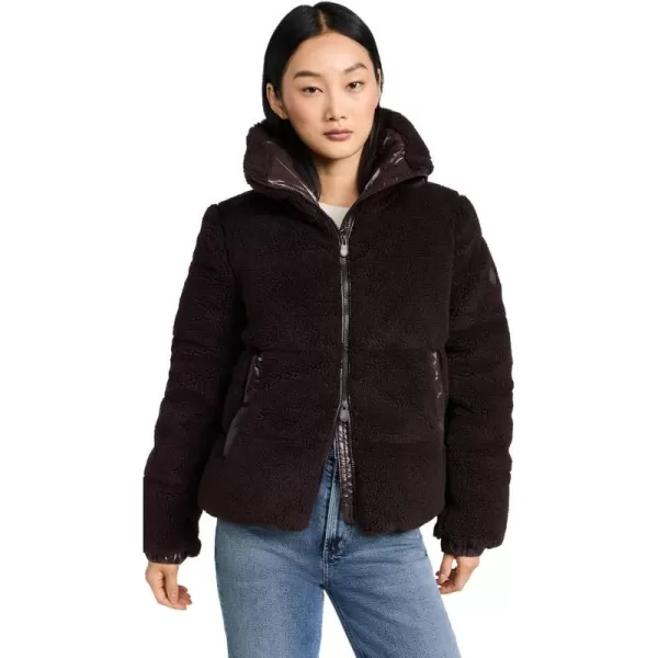 Save The Duck Womens Jennie CoatBrown Black