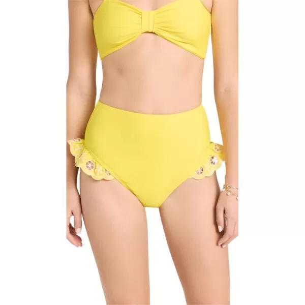 Sea Womens Arabella Emb Bikini BottomsYellow