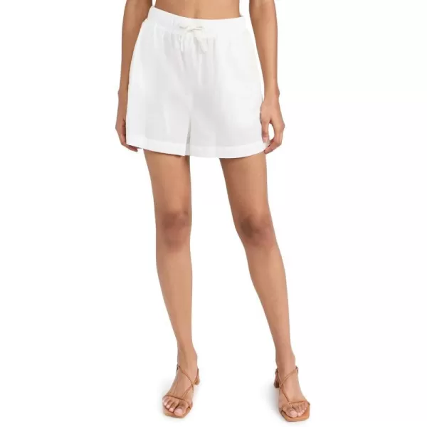 Sea Womens Arabella Emb Swim Coverup ShortsWhite