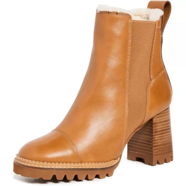 See by Chloe Womens Mallory BootsTan