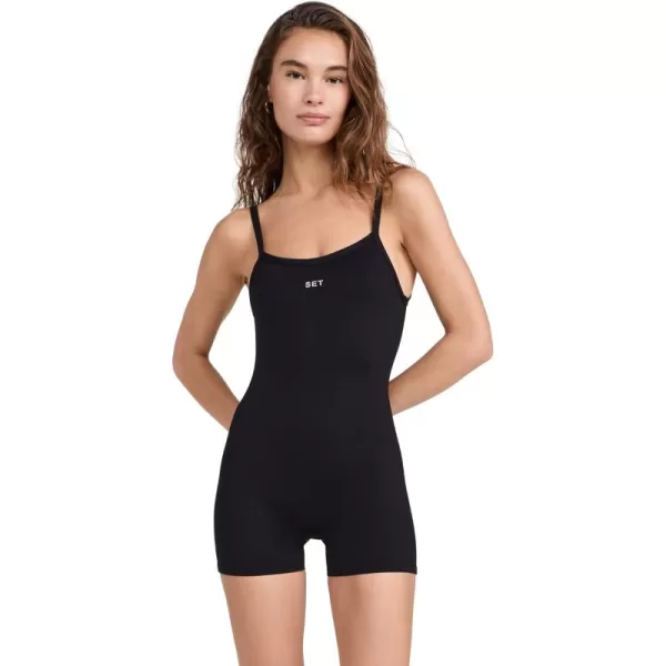 Set Womens Sportbody Scoop ShortysuitOnyx