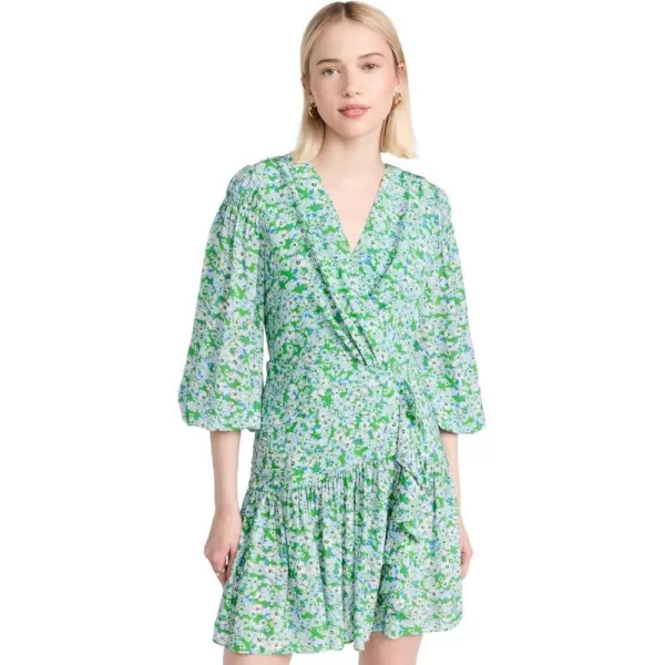 Shoshanna Womens Nicola DressSpring Green Multi