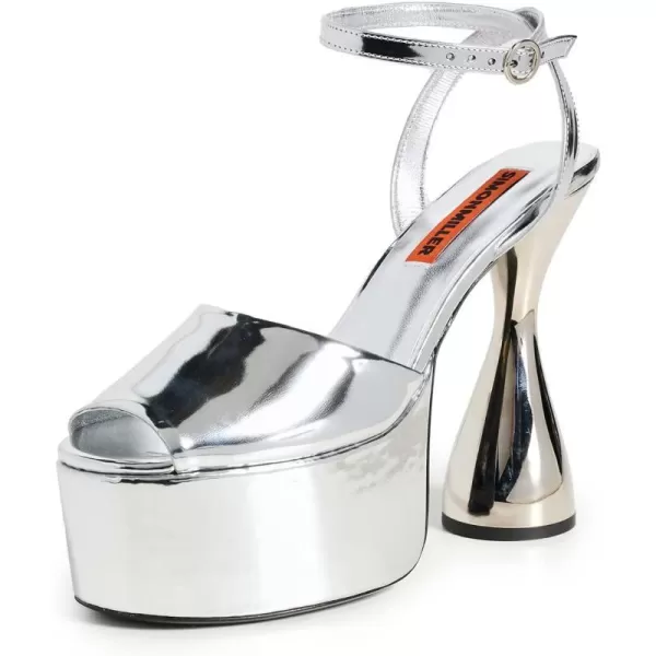 Simon Miller Womens Curvy HeelSilver