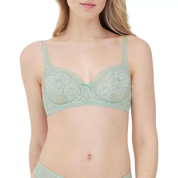 Skarlett Blue Womens Minx Unlined Balconette Bra 1733100Frost GreenDewdrop