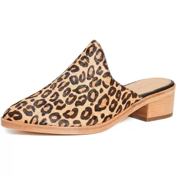 Soludos Leather Venetian Mule BlackLeopard