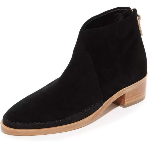 Soludos Venetian Leather BootieBlack