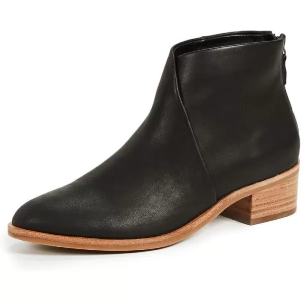 Soludos Venetian Leather BootieBlack Leather