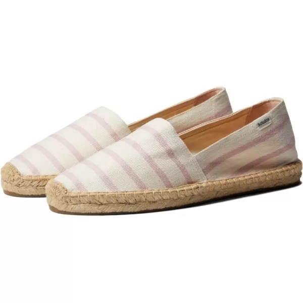 Soludos Womens Dali EspadrillesSoft Pink Stripe