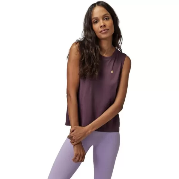 Spiritual Gangster Womens Elevate Seamless Muscle TankMidnight Plum