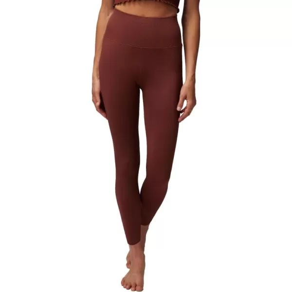 Spiritual Gangster Womens Love Sculpt Seamless LeggingsWashed Burgundy