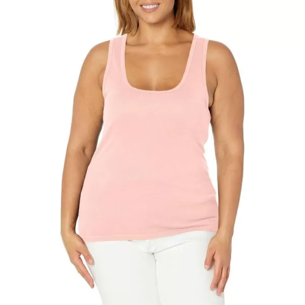 Splendid Womens 1x1 Rib Sleeveless Tank TopFresh Pink