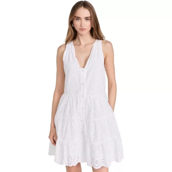 Splendid Womens Birdie Eyelet DressWhite