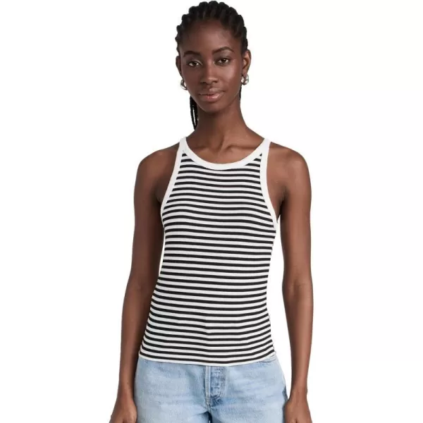 Splendid Womens Candice TankLead Stripe