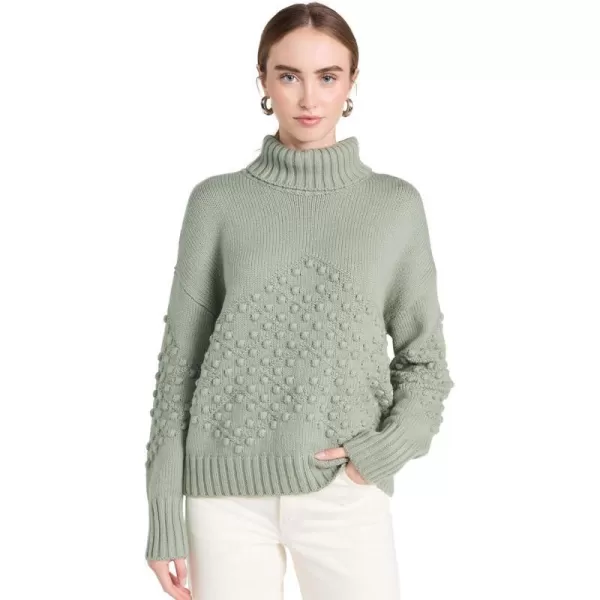 Splendid Womens Elvira Turtleneck SweaterJuniper