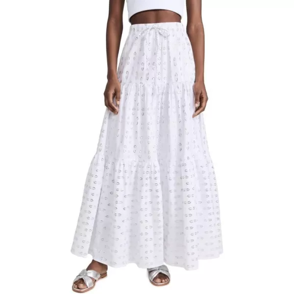 Splendid Womens Nellie Maxi SkirtWhite