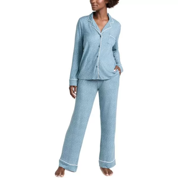 Splendid Womens Notch Collar PJ SetPebble Dot