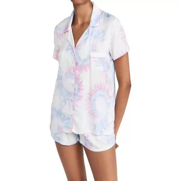 Splendid Womens Woven Pj SetBurst Tiedye