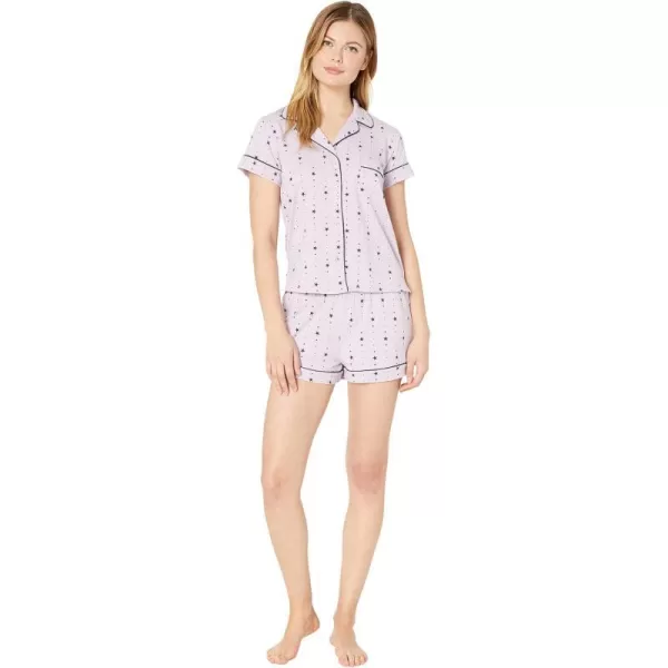 Splendid Womens Woven Pj SetOrchid Petal Falling Stars