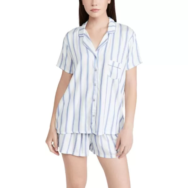 Splendid Womens Woven Pj SetWave Stripe