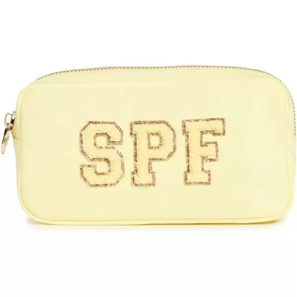 Stoney Clover Lane Womens SPF Banana Small Pouch BananaSPF Yellow One SizeBananaSPF