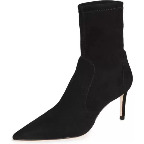 Stuart Weitzman Womens 75mm Stuart Stretch BootiesBlack