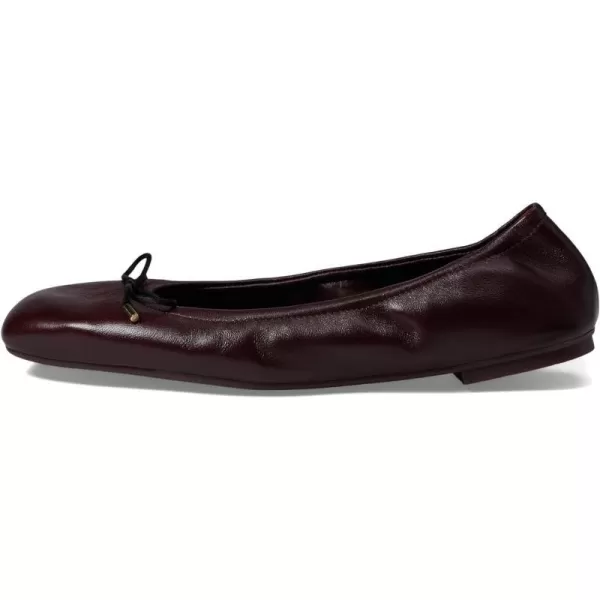 Stuart Weitzman Womens Bardot Bow FlatCabernet