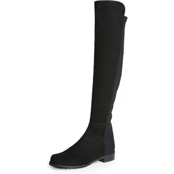 Stuart Weitzman Womens Reserve Stretch Suede BootsBlack