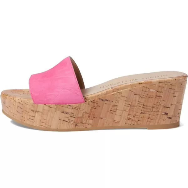 Stuart Weitzman Womens Summer Wedge SandalsHot Pink