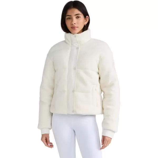 Sweaty Betty Womens Frost Quilted JacketLily White