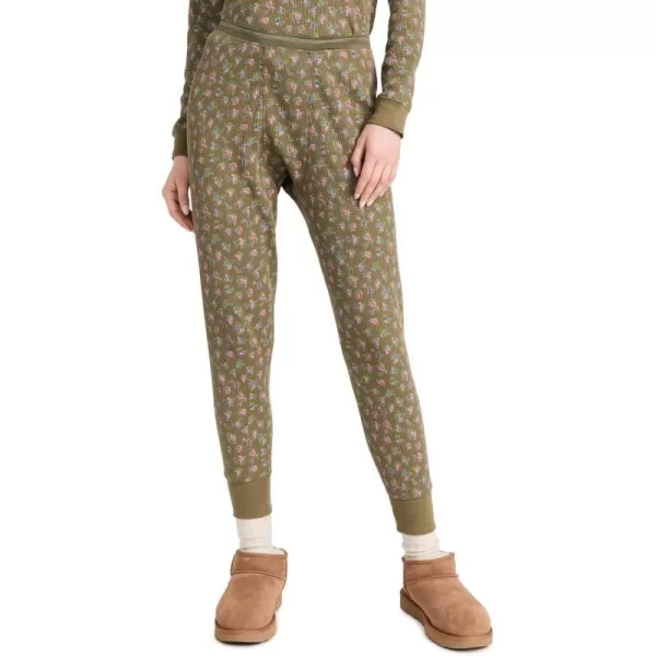 THE GREAT Outdoors Womens The Union Thermal Long JohnsCypress Floral