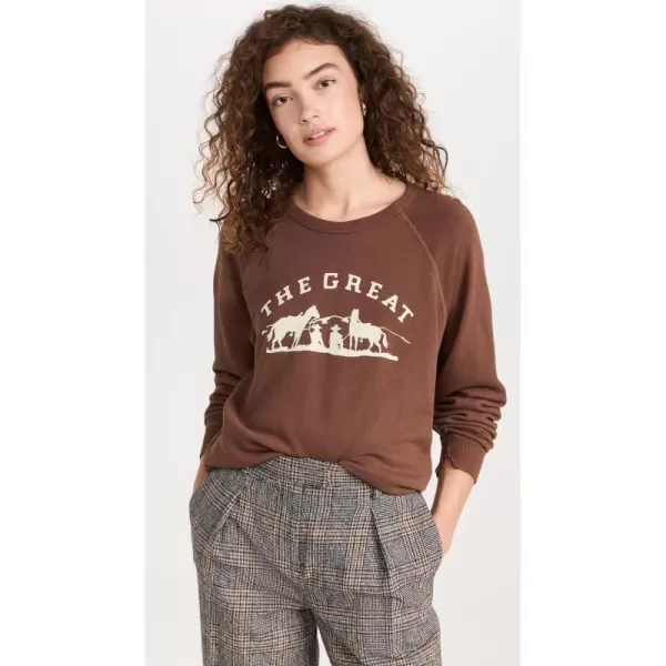 THE GREAT. Women's The College Sweatshirt