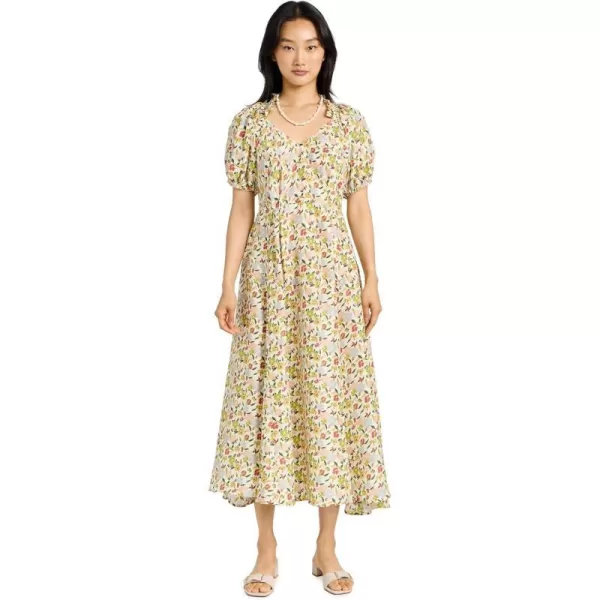 THE GREAT Womens The Hyacinth DressFloating Petals Floral