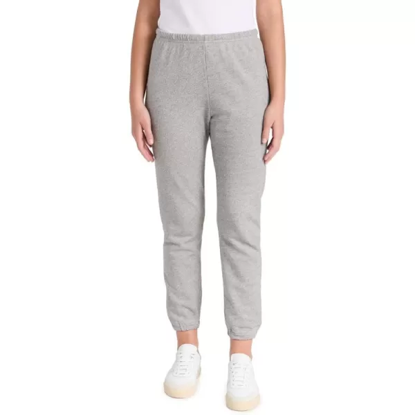 THE GREAT Womens The Stadium SweatpantsVarsity Grey