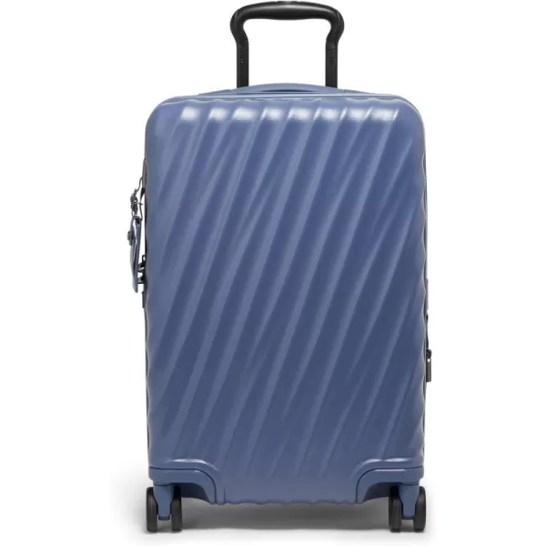 TUMI  19 Degree International Expandable 4Wheel Carry On  Hard Shell Carry On Luggage  Rolling Carry On Luggage for Plane  International Travel  Mauve TextureSlate Blue Texture