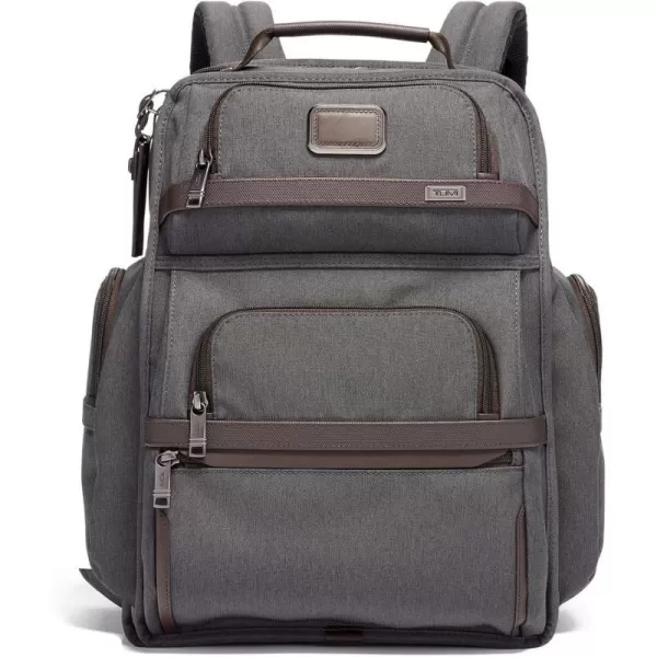 TUMI Alpha 3 Brief Pack  15 Laptop Backpack with Padded Adjustable Straps  Stores Laptop Tablet Toiletries Snacks Ipads  AnthraciteAnthracite