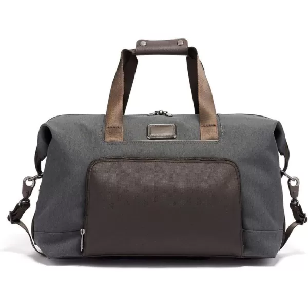 TUMI Alpha 3 Double Expansion Travel Satchel  Travel Bag for Long Weekends and More  Duffle Bag for Men and Women  AnthraciteAnthracite