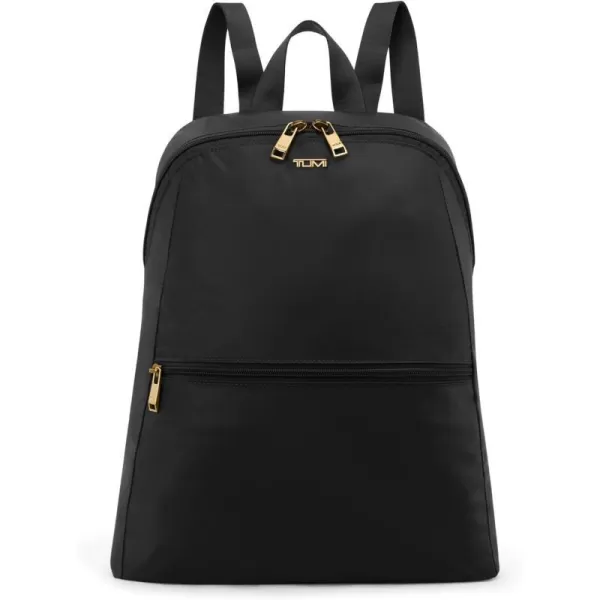 TUMI Just In Case Backpack  Small Travel Bag for Women amp Men  Carry Travel Accessories  Traveling Backpack amp Work Backpack  BlackGoldBlackGold