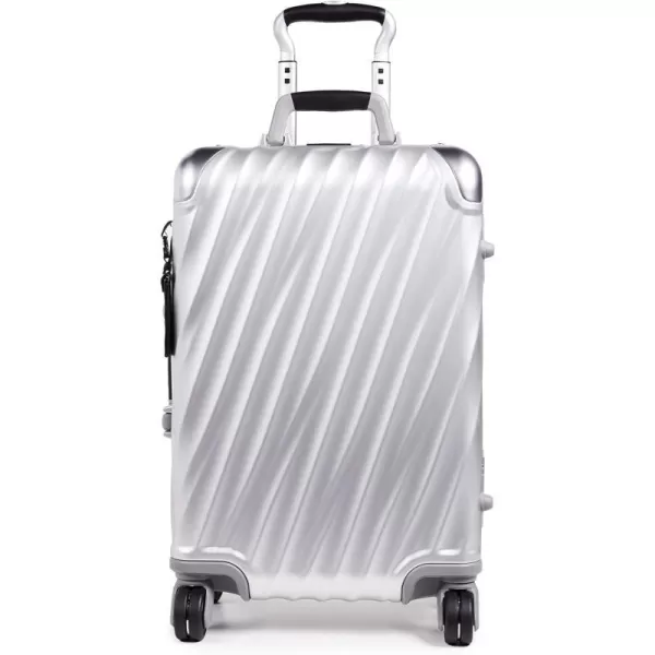 TUMI Mens 19 Degree Aluminum International Carry On Silver One SizeSilver