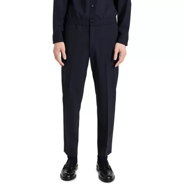 Theory Mens Mayer Stretch Wool PantsNavy