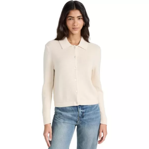 Theory Womens Button Down CardiganCream