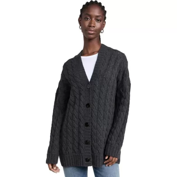 Theory Womens Cable CardiganCharcoal