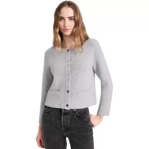 Theory Womens Classic Knit JacketLight Heather Grey